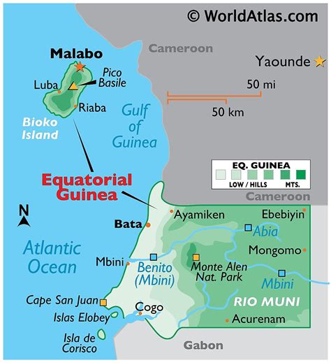 Equatorial Guinea Maps & Facts .